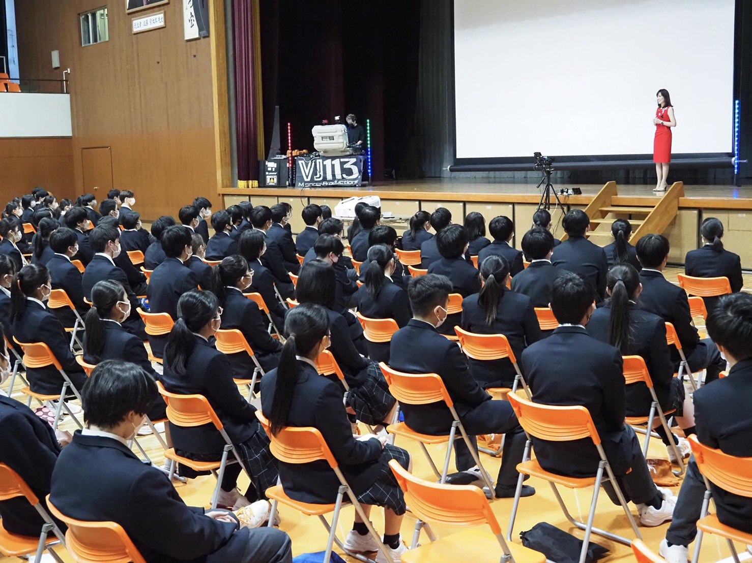 3学年 卒業記念講演を実施しました - 埼玉栄中学・高等学校